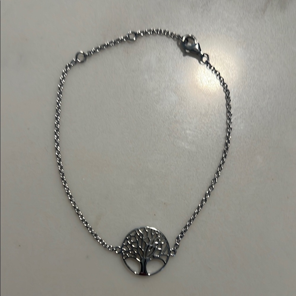 Silver Tree of Life Bracelet